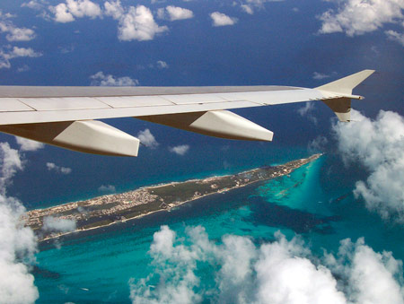 simbilična fotografija - letališče Cancun